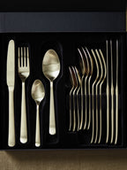 Sintra Matt Champagne 16 Piece Cutlery Set