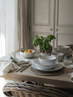 Putty Linen Table Runner