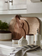 Nova White Ceramic Salt Pot