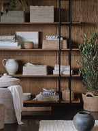 Rhu Natural Rattan Scallop Edge Tray