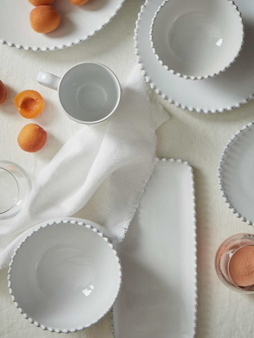 Pearl Stoneware Mug - Set of 6